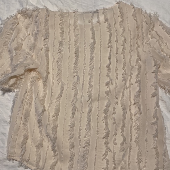 White/ cream top from zara - Picture 2 of 3